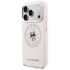 Etui Karl Lagerfeld Point & Choupette    Sketch MagSafe do iPhone 17 Pro Max różowy